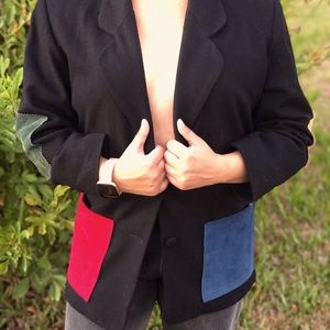 New Frontier Patchwork Blazer #275